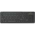 Клавіатура XTRIKE ME KB-303 UA бездротова Bluetooth+2.4G,105 кл. чорна (KB-303UA)