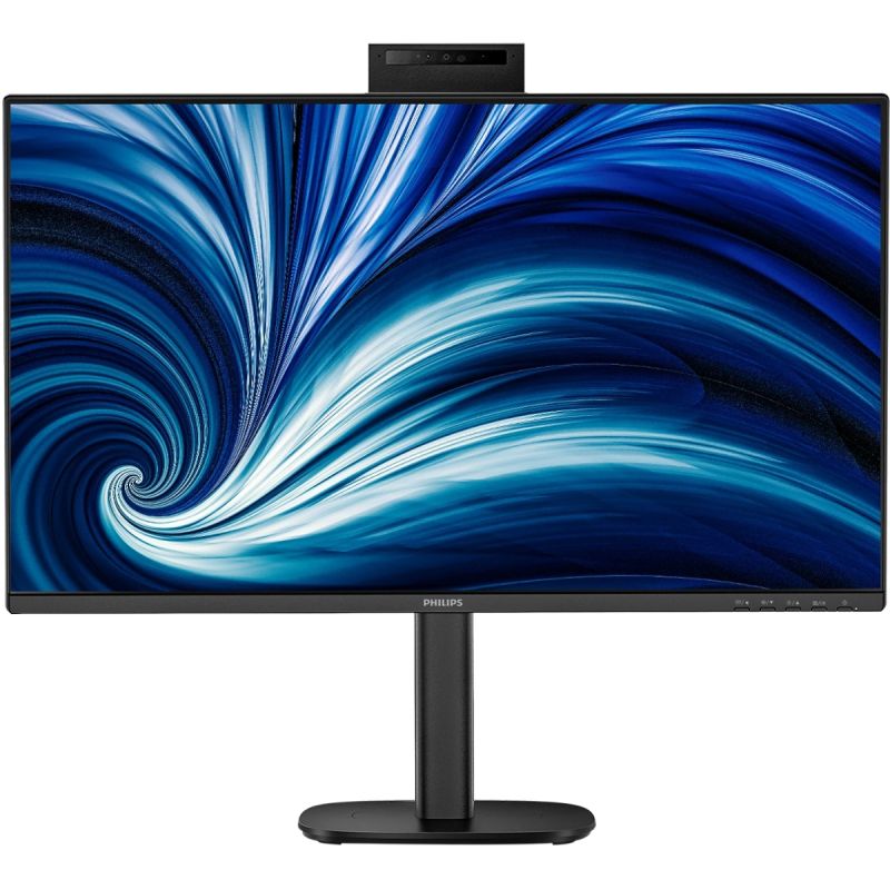 TFT 27" Philips 27B2N3500JH, QHD IPS,120Hz, 2xHDMI, DP, USB-hub, Cam, HAS, Pivot, кол., чорний (27B2N3500JH/00)