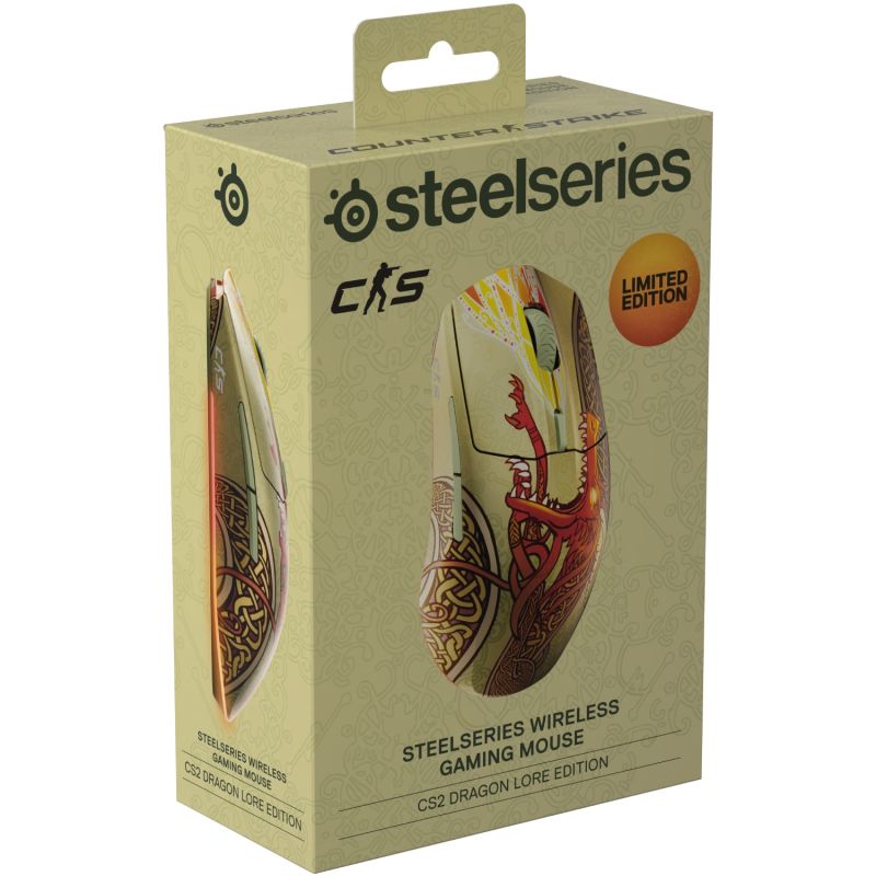 Мишка SteelSeries CS2 Dragon Lore Edition Wireless RGB (62614)