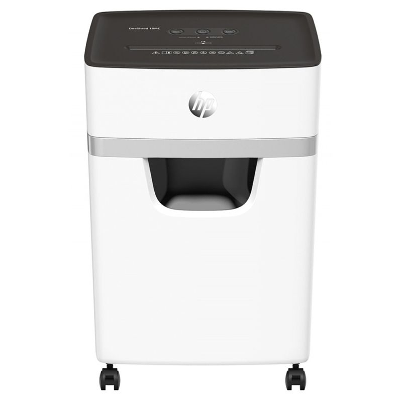 Знищувач документів HP OneShred 10MC, A4, 80g х 10 листів, 2*15, 20 л., P-5 (2804)
