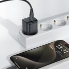 Зарядний пристрій 1xUSB-C 20W Gan A73 mini Fast Charger Black Acefast (6974316282648)