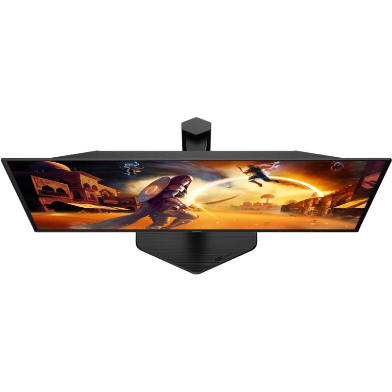 TFT 27" AOC Q27G4ZDR, QD-OLED, 240Гц, 0,03мс, 2хHDMI, DP, USB-hub, HAS, Pivot, чорно-червоний (Q27G4ZDR)