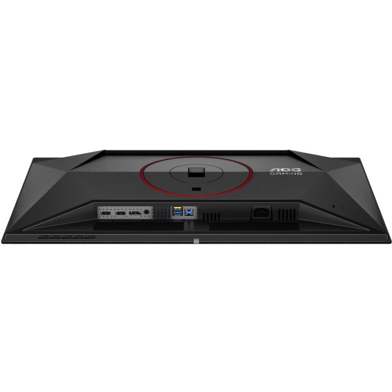 TFT 27" AOC Q27G4ZDR, QD-OLED, 240Гц, 0,03мс, 2хHDMI, DP, USB-hub, HAS, Pivot, чорно-червоний (Q27G4ZDR)