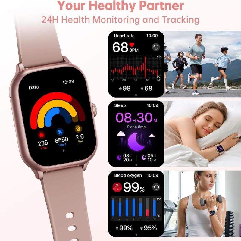Годинник Oukitel V7 Pink (6941749851062)