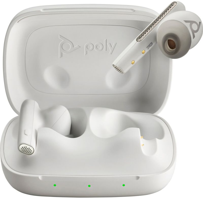 Навушники TWS Poly Voyager Free 60 Earbuds + BT700C + BCHC White (7Y8L4AA)