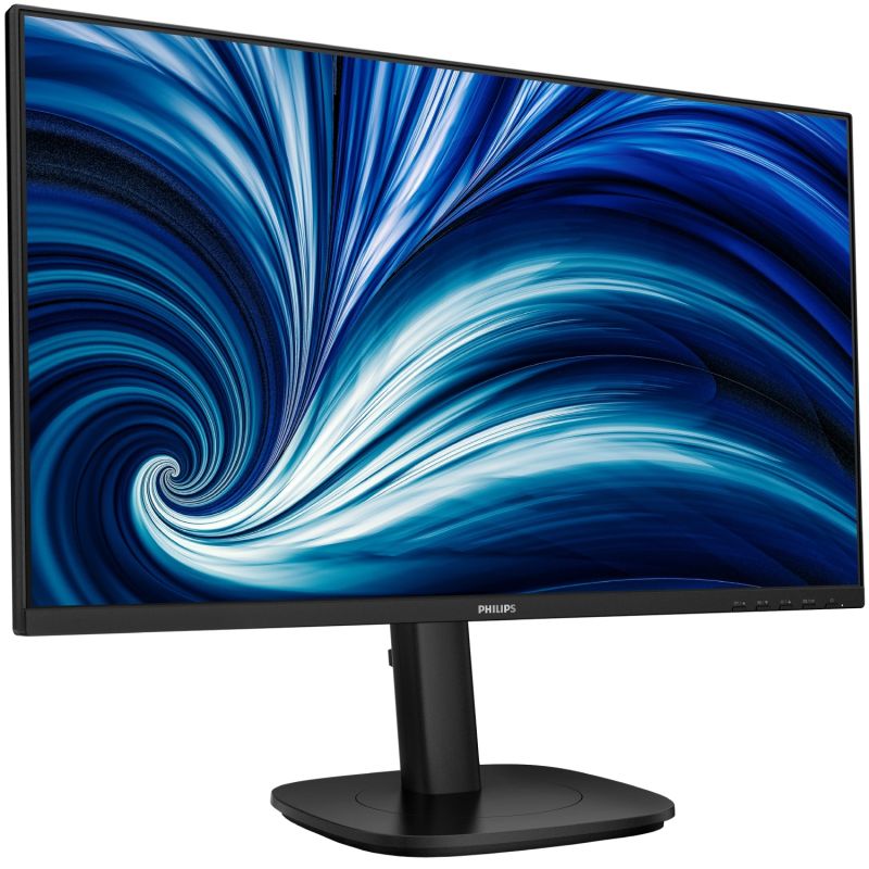 TFT 23.8" Philips 24B2N3200J, IPS, 120Гц, VGA, HDMI, DP, USB-hub, HAS, Pivot, колонки, чорний (24B2N3200J/00)