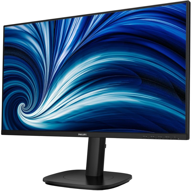 TFT 23.8" Philips 24B2N3200J, IPS, 120Гц, VGA, HDMI, DP, USB-hub, HAS, Pivot, колонки, чорний (24B2N3200J/00)