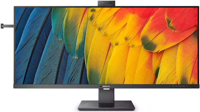 TFT 40" Philips 40B1U5601H, WQHD, IPS, 100Гц, 2хHDMI, DP, 2хUSB-С, USB-hub, cam, HAS, кол (40B1U5601H/00)