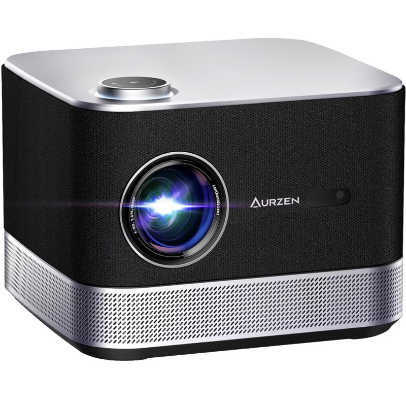 Проєктор Aurzen Boom 3 FullHD 500 ANSI Lm 16:9/4:3, 2*HDMI, 2*USB, Android Smart TV, Wifi, 36W, чорн (F503 FCC)