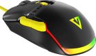 Мишка  Modecom Jager Volcano, ігрова, 12400dpi., 7кн.,RGB, Hot-Swap, custom., чорна (M-MC-JAGER-100)