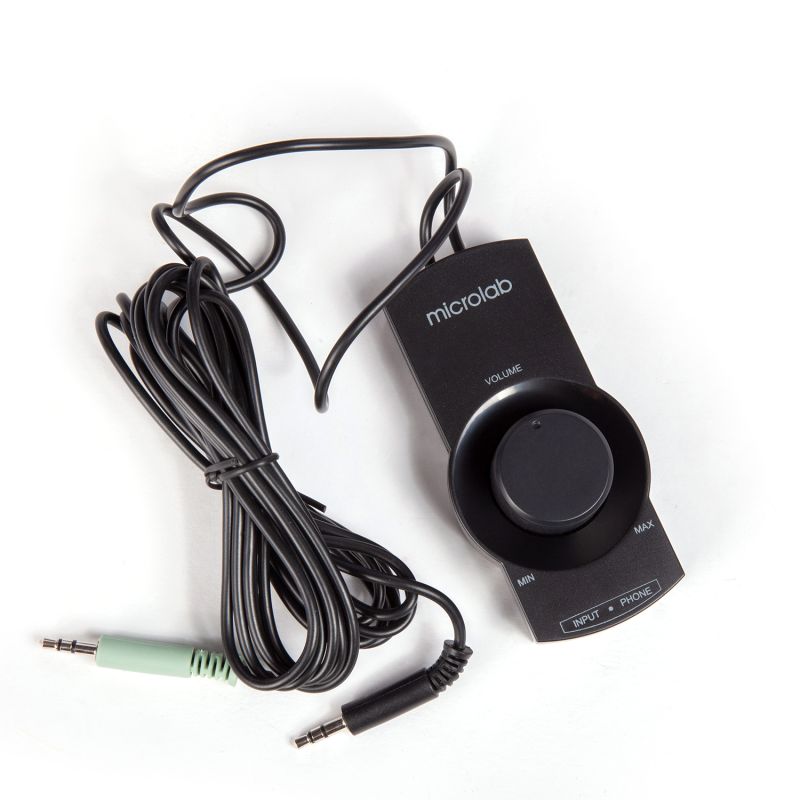 Акустична система 2.1 Microlab M-111, чорна з червоним (M-111)