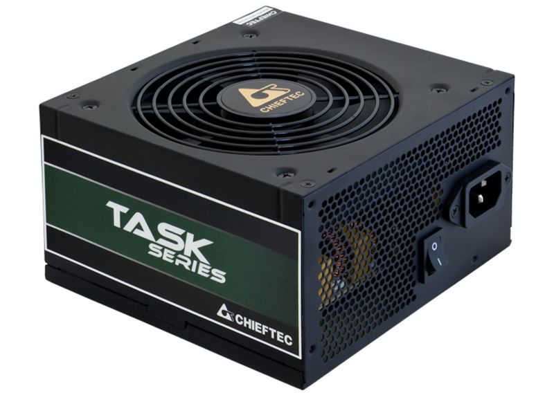 БЖ 500W Chieftec TASK TPS-500S-BULK, 120 mm, 80+ Bronze Bulk (TPS-500S-BULK)