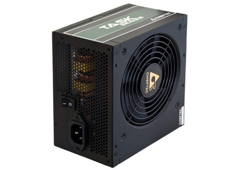 БЖ 500W Chieftec TASK TPS-500S-BULK, 120 mm, 80+ Bronze Bulk (TPS-500S-BULK)