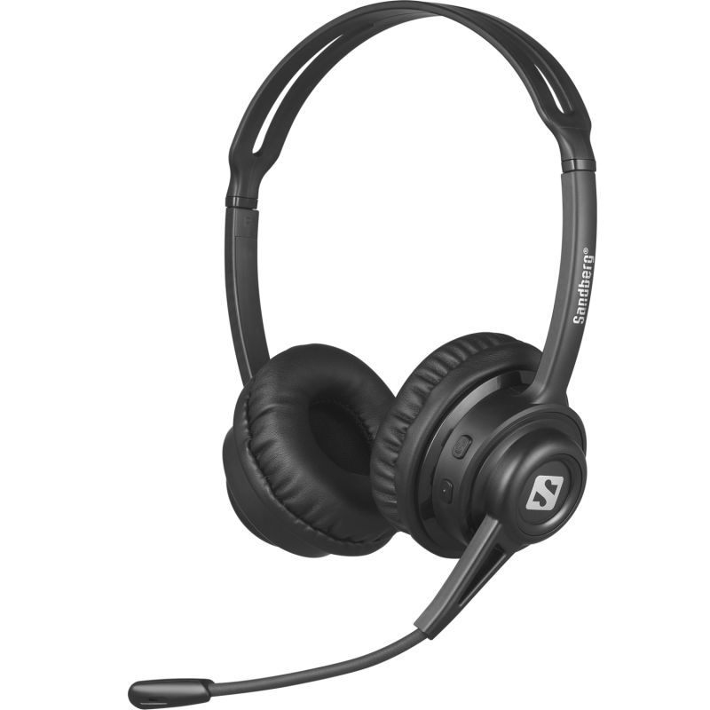 Гарнітура Sandberg Wireless Headset ANC+ENC, Bluetooth, Black (126-44)