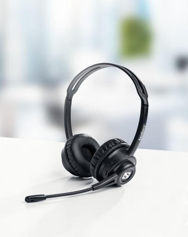 Гарнітура Sandberg Wireless Headset ANC+ENC, Bluetooth, Black (126-44)