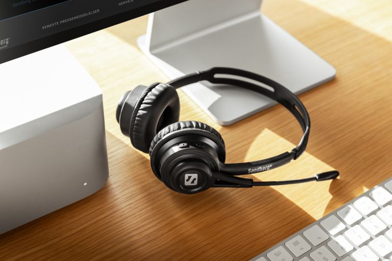 Гарнітура Sandberg Wireless Headset ANC+ENC, Bluetooth, Black (126-44)
