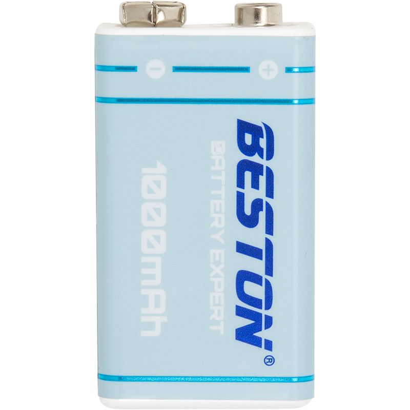 Акумулятор Beston 9V USB Type-C 1000mah (3700mWh) Li-ion (9VC-10VC) (AA620289)