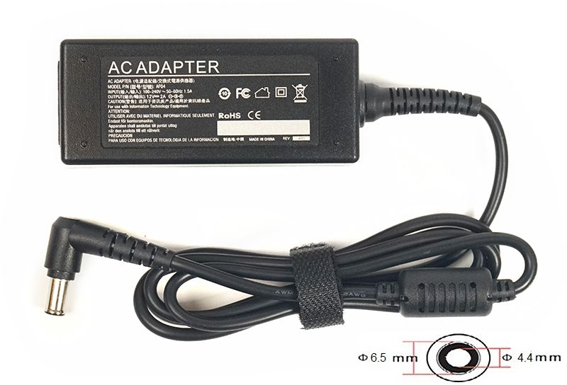 Блок живлення для ноутбуків PowerPlant LG 220V, 12V 24W 2A (6.5*4.4) (AS24A6544)