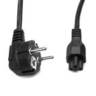 Кабель живлення PowerPlant C5, 220V, 3x0.75, мідь, 1м (CC360284)