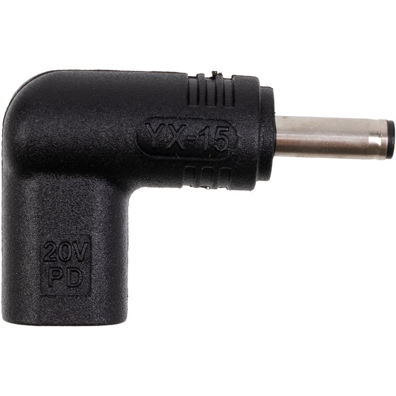Адаптер PowerPlant USB Type-C на DC 4.0x1.35 мм (CC360611)