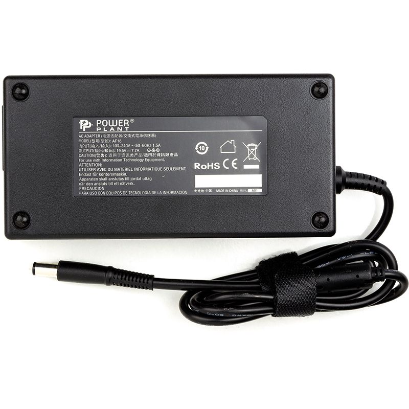 Блок питания для ноутбуков PowerPlant DELL 220V, 19.5V 150W 7.7A (7.4*5.0) (DL150G7450)