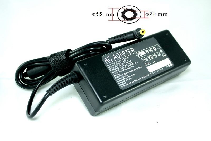 Блок питания для ноутбуков PowerPlant IBM/LENOVO 220V, 20V 90W 4.5A (5.5*2.5) (LS90H5525)