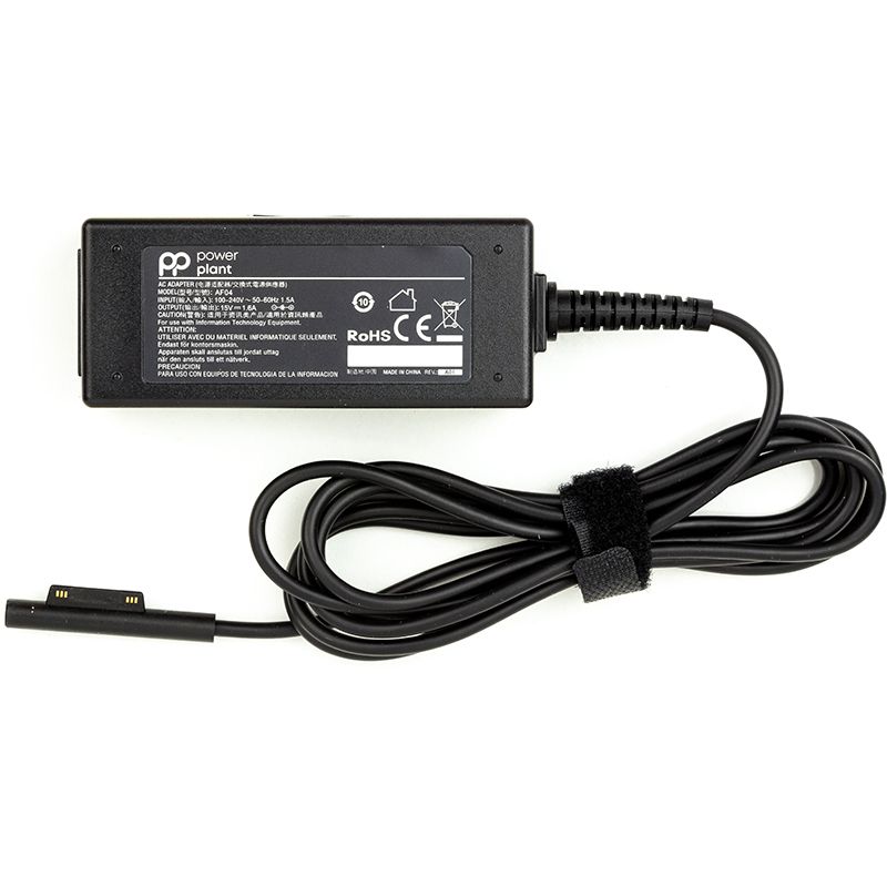 Блок живлення для ноутбуків PowerPlant MICROSOFT 220V, 15V 24W 1.6A (MS4) (MI24CMS4)