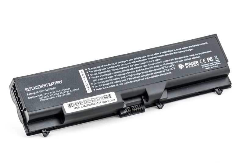 Акумулятор PowerPlant для ноутбуків  IBM/LENOVO ThinkPad SL410K (FRU42T4795, IMSL40LH) 10.8V 5200mAh (NB00000069)