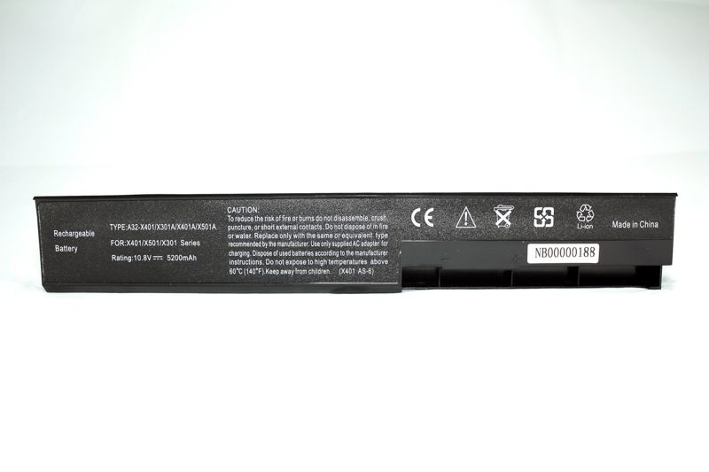 Аккумулятор PowerPlant для ноутбуков ASUS X401 (A32-X401) 10.8V 5200mAh (NB00000188)