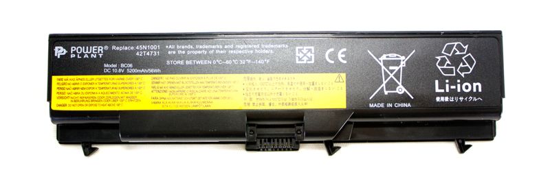 Аккумулятор PowerPlant для ноутбуков IBM/LENOVO ThinkPad T430 (42T4733) 10.8V 5200mAh (NB00000199)