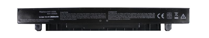 Аккумулятор PowerPlant для ноутбуков ASUS X450 (A41-X550, AS-X550-4) 14.4V 2600mAh (NB00000220)
