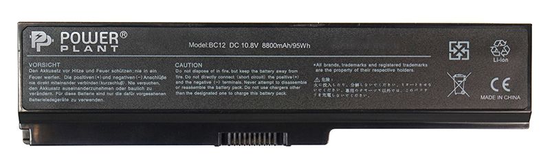 Аккумулятор PowerPlant для ноутбуков TOSHIBA Satellite L750 (PA3819U-1BRS) 10.8V 8800mAh (NB00000310)