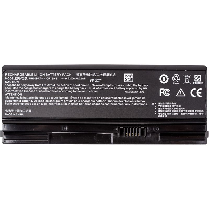 Аккумулятор PowerPlant для ноутбуков HASEE Z7M-CT (NH50BAT) 14.6V 2200mAh (NB400218)