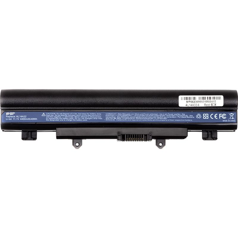 Акумулятор PowerPlant для ноутбуків ACER Aspire E 15 Touch (AL14A32) 11.1V 4400mAh (NB410682)