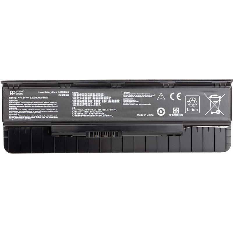 Аккумулятор PowerPlant для ноутбуков ASUS ROG G551 (A32N1405) 10.8V 5200mAh (NB430659)