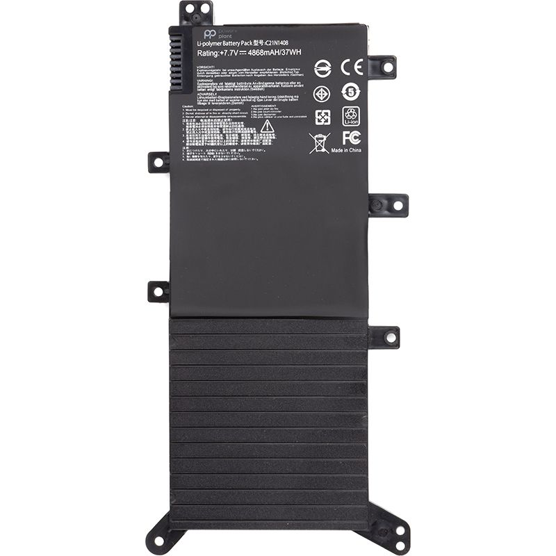 Акумулятор PowerPlant для ноутбуків ASUS VivoBook 4000 (C21N1408) 7.7V 4868mAh (NB431625)