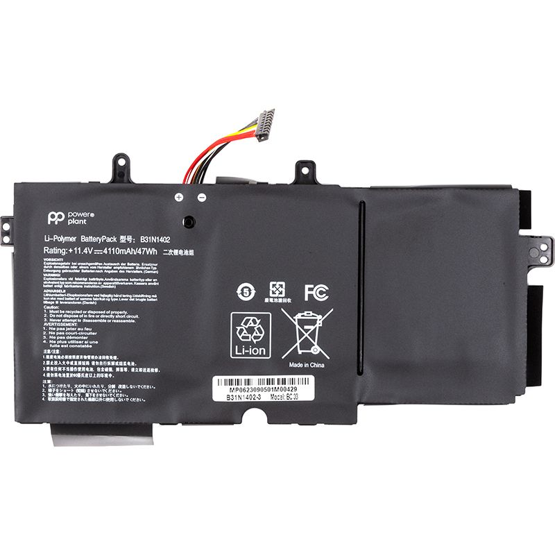 Аккумулятор PowerPlant для ноутбуков ASUS Notebook N591LB (B31N1402) 11.4V 4110mAh (NB431748)