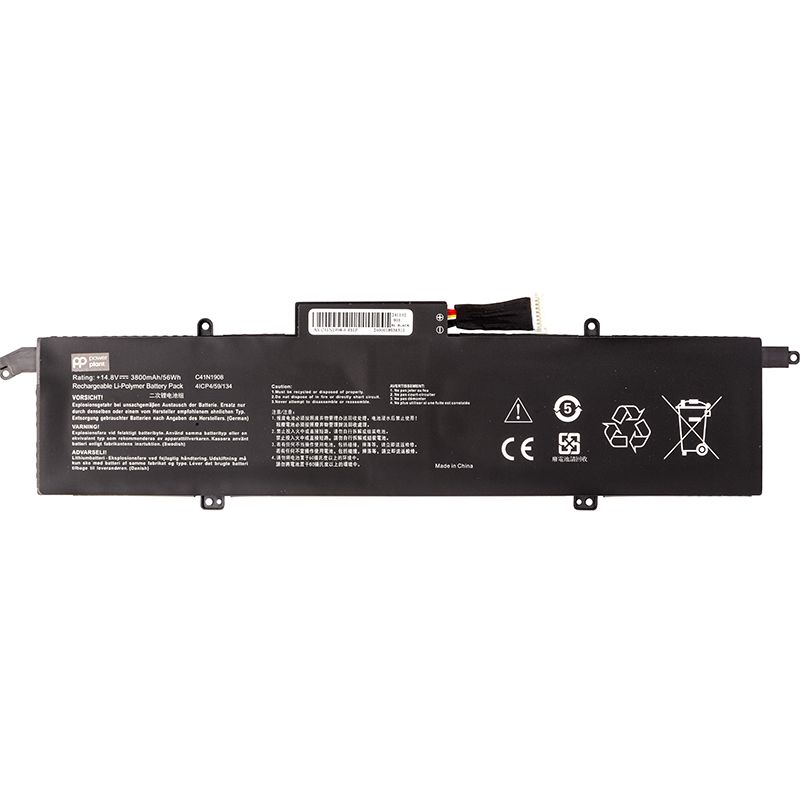 Аккумулятор PowerPlant для ноутбуков ASUS ROG Zephyrus G14 (C41N1908) 14.8V 3800mAh (NB432028)