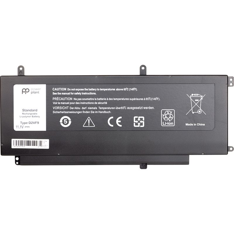 Аккумулятор PowerPlant для ноутбуков DELL Inspiron 15 7547 (D2VF9) 11.1V 3400mAh (NB441112)