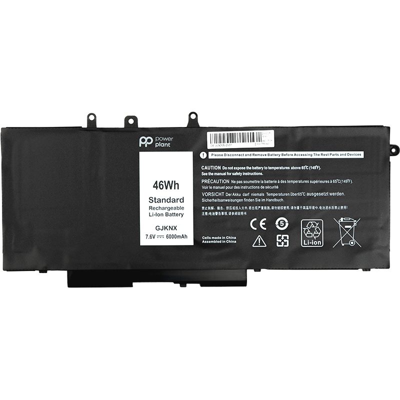 Аккумулятор PowerPlant для ноутбуков DELL Latitude E5580 (GJKNX) 7.6V 6000mAh (NB441273)