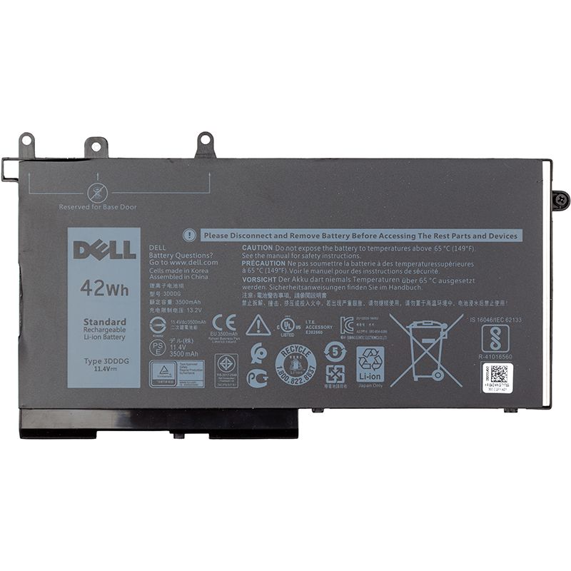 Акумулятор PowerPlant для ноутбуків DELL Latitude E5280 (3DDDG) 11.4V 3500mAh (NB441334)