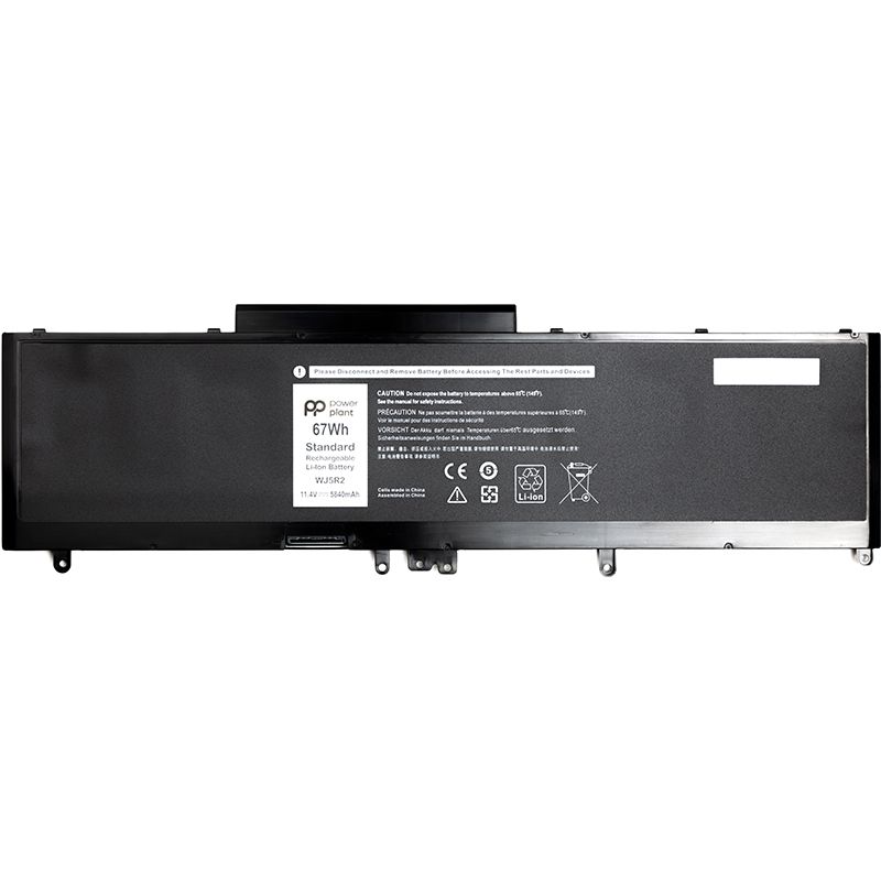 Акумулятор PowerPlant для ноутбуків DELL Precision 3510 (WJ5R2) 11.4V 5840mAh (NB441501)