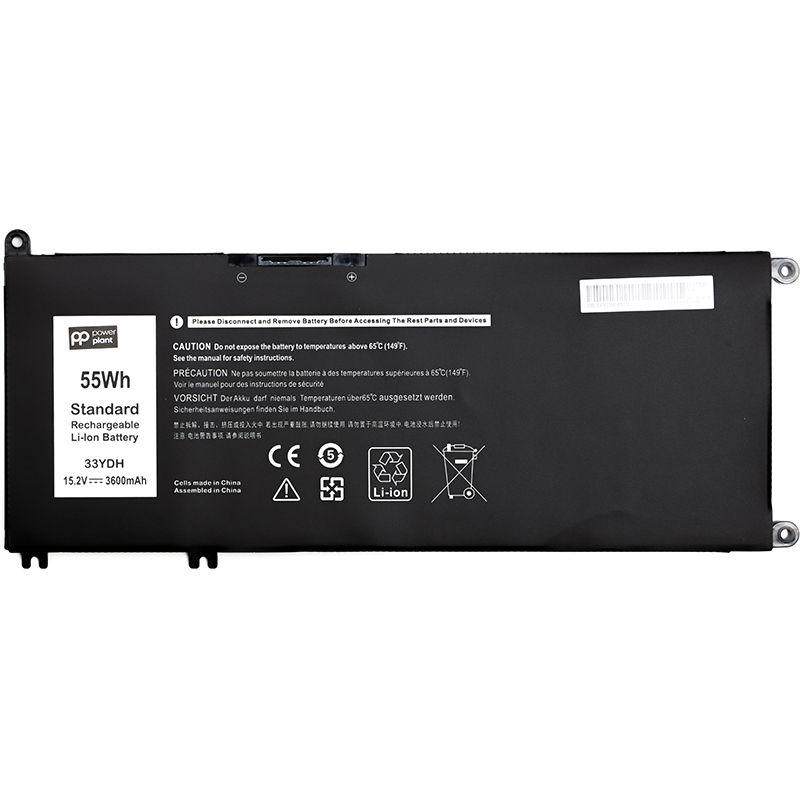 Аккумулятор PowerPlant для ноутбуков DELL Inspiron 15 7577 (33YDH) 15.2V 3600mAh (NB441549)
