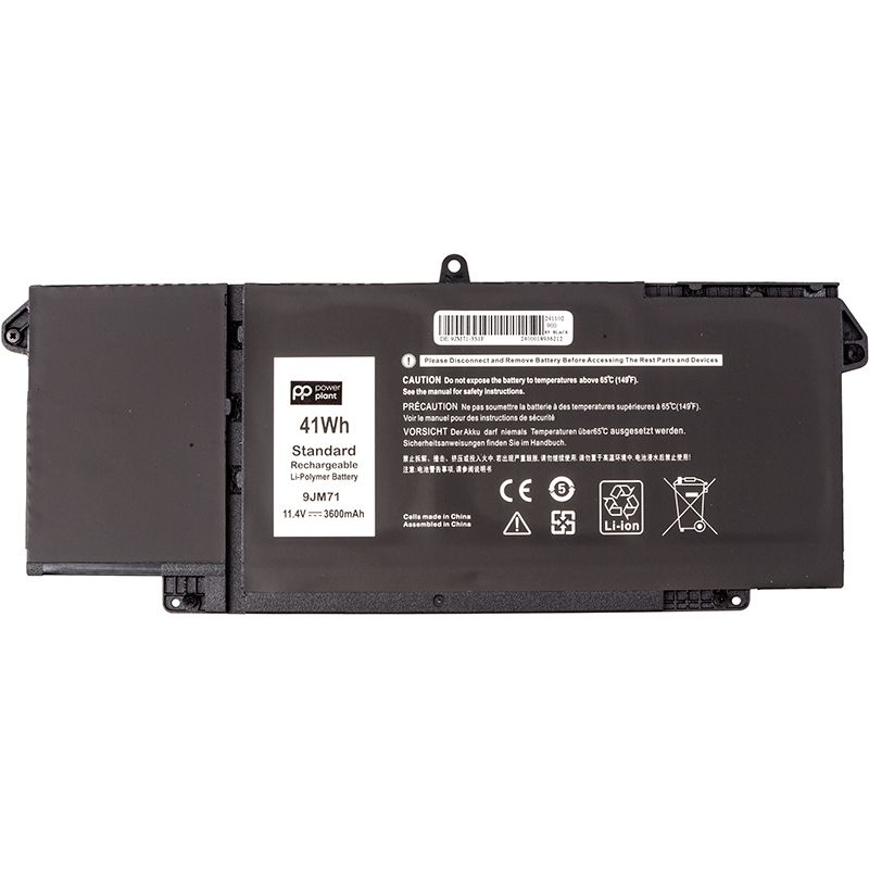 Акумулятор PowerPlant для ноутбуків DELL Latitude 7320 (9JM71) 11.4V 3600mAh (NB442089)