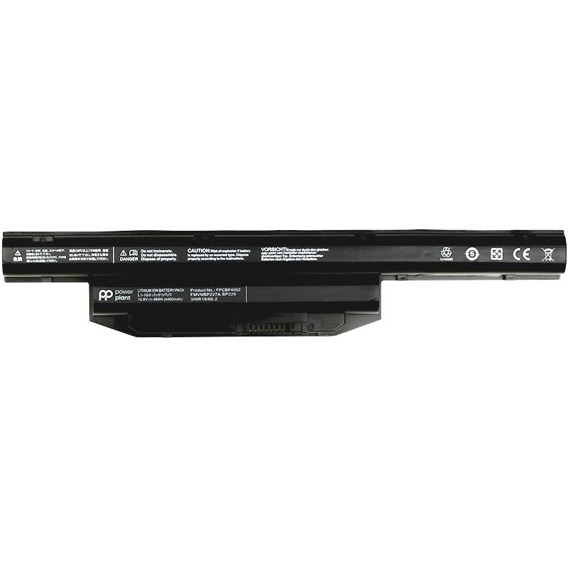 Акумулятор PowerPlant для ноутбуків Fujitsu LifeBook E751 (FPCBP426) 10.8V 4400mAh (NB450145)