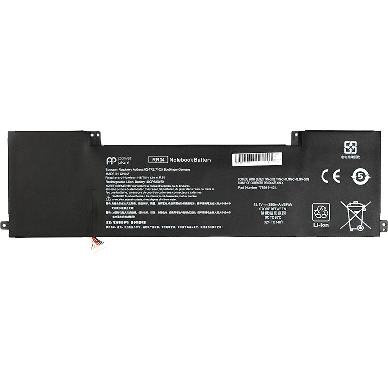 Аккумулятор PowerPlant для ноутбуков HP Omen 15 15-5014TX (RR04) 15.2V 58Wh (NB461332)