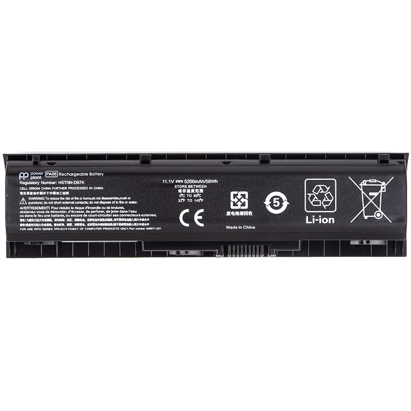 Аккумулятор PowerPlant для ноутбуков HP Omen 17-W000NV (PA06) 11.1V 5200mAh (NB461530)