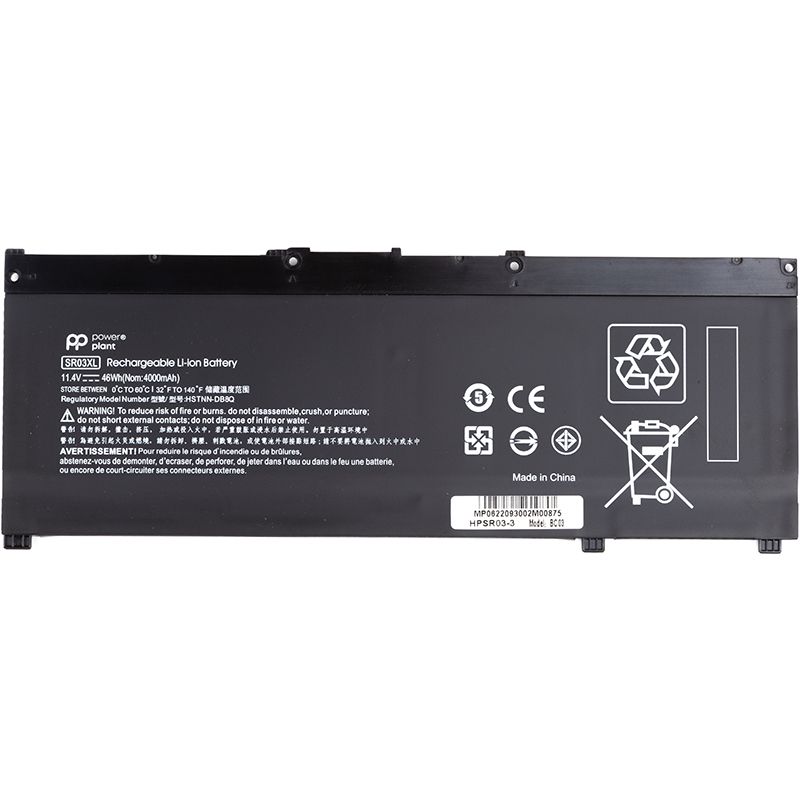 Акумулятор PowerPlant для ноутбуків HP Envy X360 15-cn0000 Series (SR03XL) 11.4V 4000mAh (NB461936)