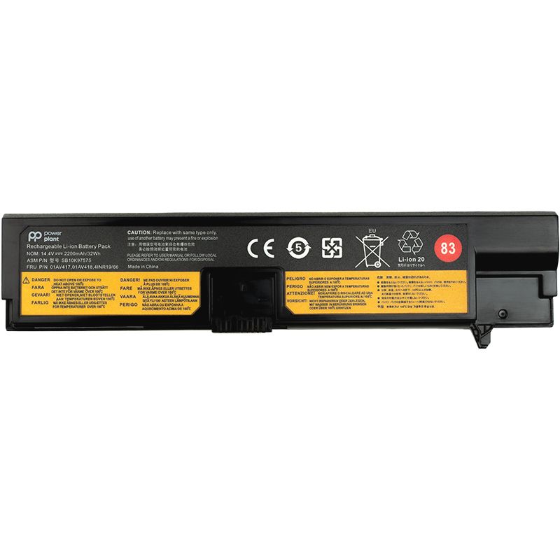 Акумулятор PowerPlant для ноутбуків Lenovo Thinkpad E570 (01AV417) 14.4V 2200mAh (NB480876)