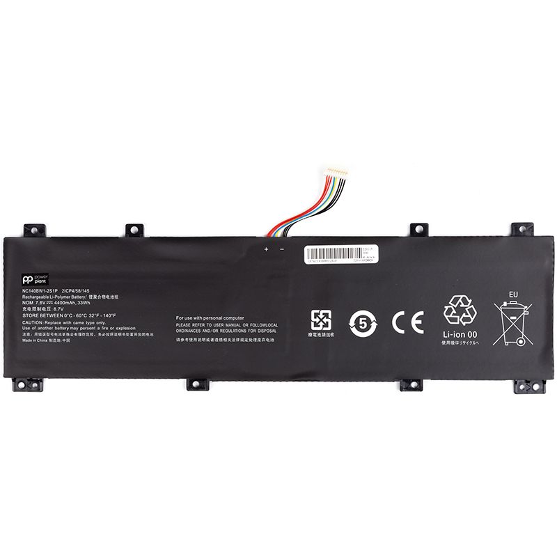 Акумулятор PowerPlant для ноутбуків LENOVO IdeaPad 100S-14IBR 14" (NC140BW1) 7.6V 4400mAh (NB481767)